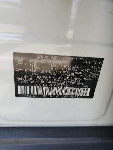 4S4BSAFC5K3377897 Subaru Outback 2.5i Premium