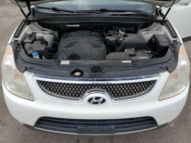 VIN: KM8NU4CC4AU131056 Auction: COPART Lot: 49989953 Location: MN - MINNEAPOLIS NORTH KM8NU4CC4AU131056 HYUNDAI VERACRUZ 2010 WHITE Photo 12