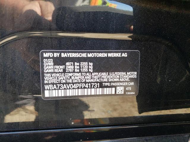 2023 BMW 430XI GRAN - WBA73AV04PFP41731