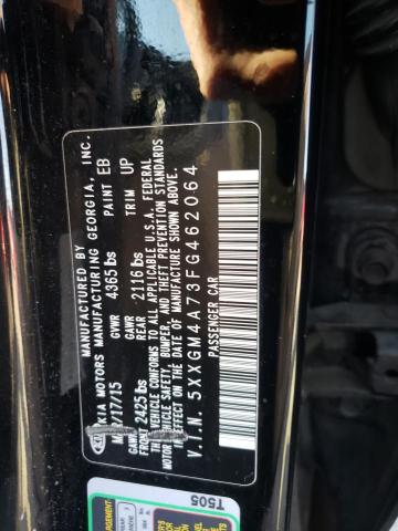 5XXGM4A73FG462064 KIA Optima Lx