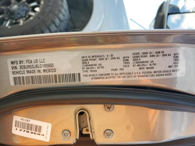 2020 RAM 2500 LIMIT 3C6UR5SJ6LG199993