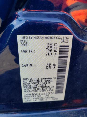 1N4BL4CVXLC152326 Nissan ALTIMA SR