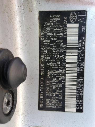 2015 TOYOTA UK 2T1BURHE6FC275159