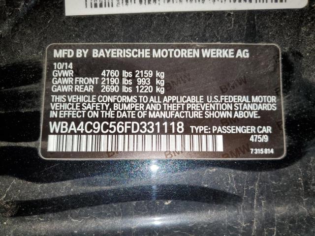 2015 BMW 428 XI GRA - WBA4C9C56FD331118