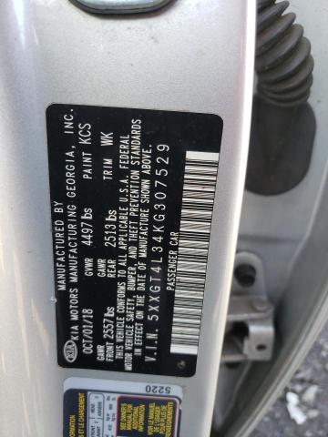 5XXGT4L34KG307529 KIA Optima Lx