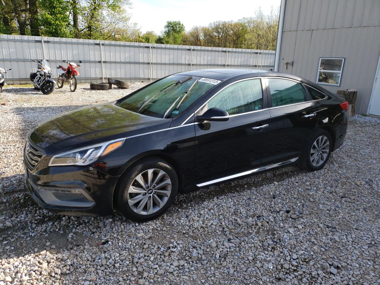 Lot #2011147166 2017 HYUNDAI SONATA SPO