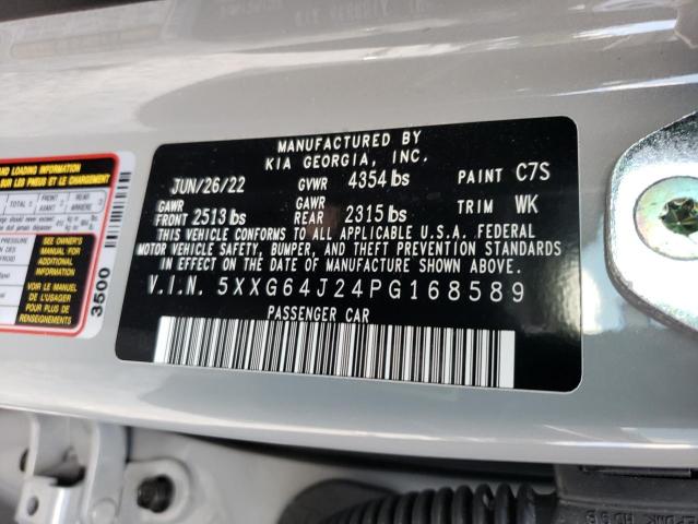 5XXG64J24PG168589 KIA K5 GT LINE