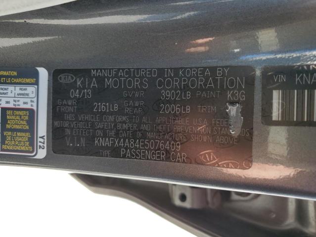 KNAFX4A84E5076409 KIA FORTE EX