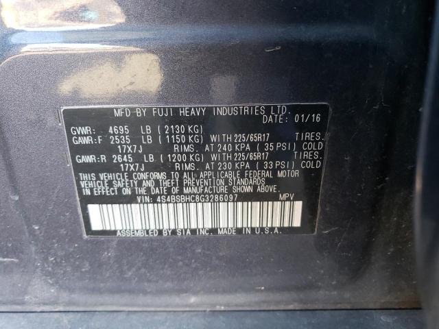 4S4BSBHC8G3286097 Subaru Outback 2.5i Premium