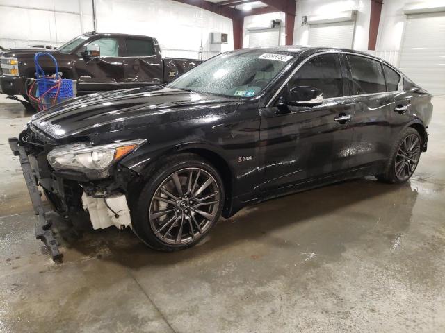 Salvage cars for sale from Copart Avon, MN: 2016 Infiniti Q50 RED Sport 400