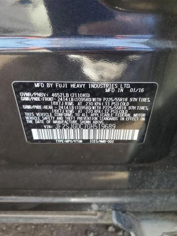 JF2SJGDC7GH519689 Subaru Forester 2.0xt Premium