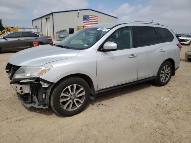 Salvage cars for sale from Copart Amarillo, TX: 2014 Nissan Pathfinder S