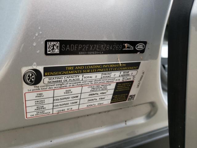 2020 JAGUAR E-PACE SE SADFP2FX7L1Z84269