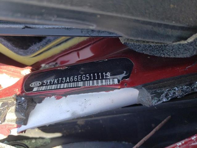 5XYKT3A66EG511119 KIA SORENTO LX