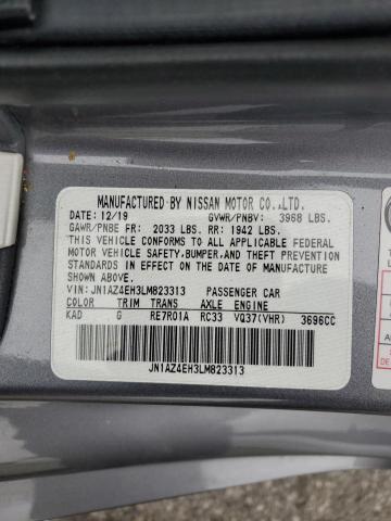 JN1AZ4EH3LM823313 Nissan 370Z BASE