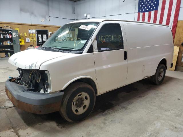 Salvage cars for sale from Copart Kincheloe, MI: 2010 Chevrolet Express G2500