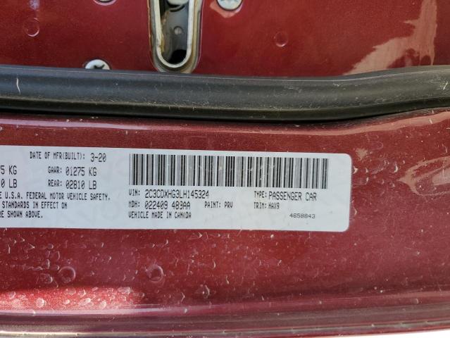 2C3CDXHG3LH145324 Dodge CHARGER GT