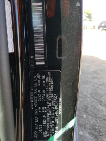 3KPF24AD1ME367323 KIA FORTE FE