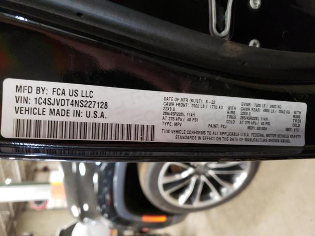 2022 JEEP WAGONEER S 1C4SJVDT4NS227128
