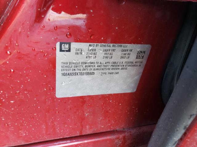 1G6AX5SX7E0195905 Cadillac Cts Luxury Collection