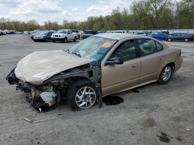 PONTIAC GRAND AM 2004 gold  gas 1G2NF52E54C209978 photo #1