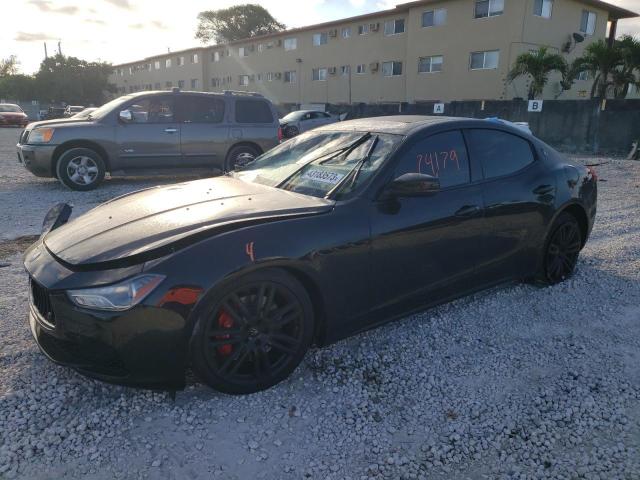 Maserati Ghibli S salvage cars for sale: 2017 Maserati Ghibli S