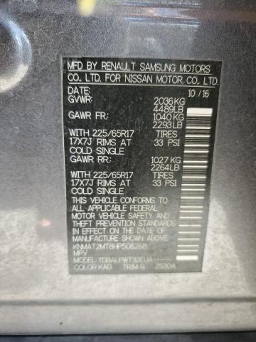 KNMAT2MT8HP506268 Nissan ROGUE S