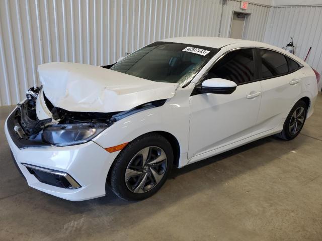 Salvage cars for sale from Copart Concord, NC: 2021 Honda Civic LX