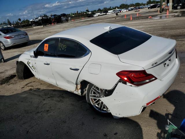 2020 GENESIS G70 KMTG64LA5LU062341