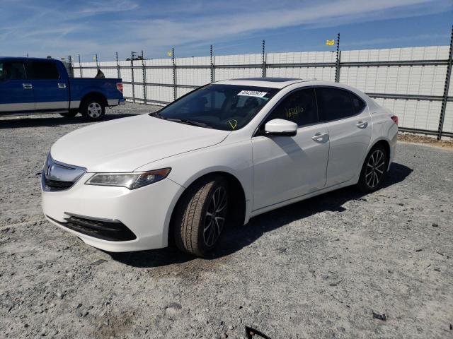 Salvage cars for sale from Copart Lumberton, NC: 2015 Acura TLX Tech