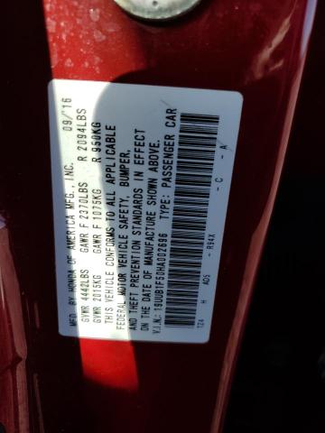 19UUB1F50HA002696 Acura TLX TECH