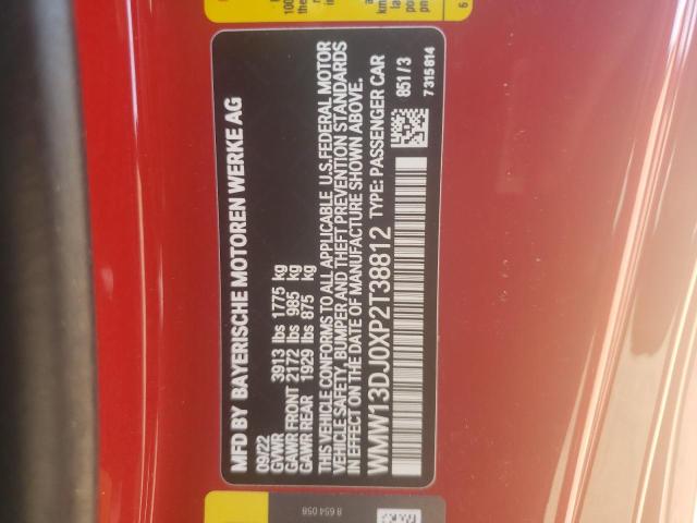 2023 MINI COOPER SE WMW13DJ0XP2T38812