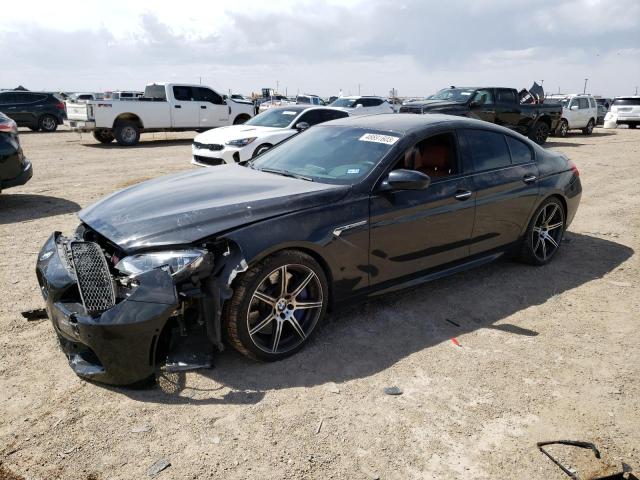 Salvage cars for sale from Copart Amarillo, TX: 2014 BMW M6 Gran Coupe