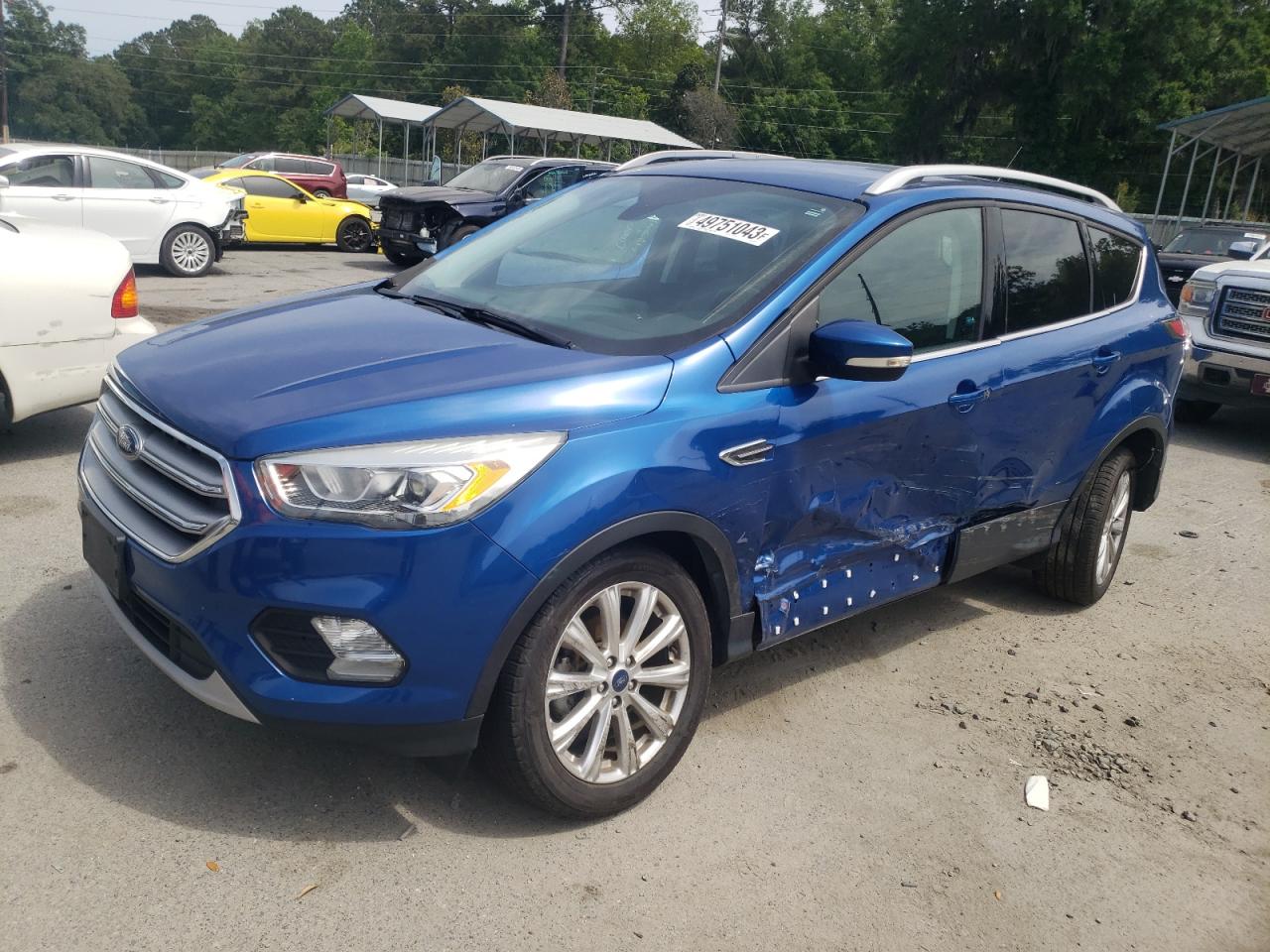 1FMCU0JD7HUB20705 FORD ESCAPE TIT 2017