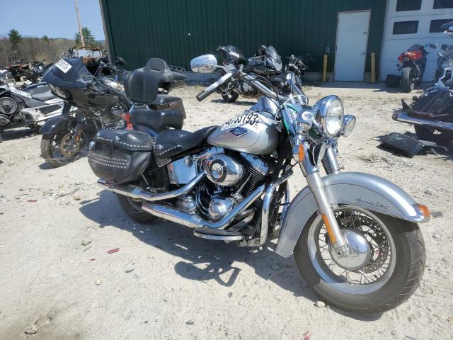 Salvage motorcycles for sale at Candia, NH auction: 2015 Harley-Davidson Flstc Heritage Softail Classic