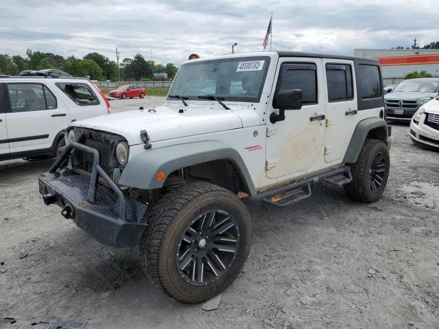 Jeep Wrangler salvage cars for sale: 2014 Jeep Wrangler Unlimited Sport