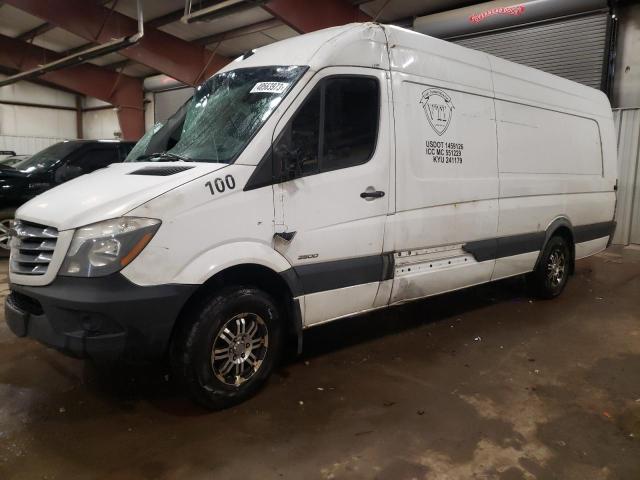 Salvage cars for sale from Copart Lansing, MI: 2015 Freightliner Sprinter 2500