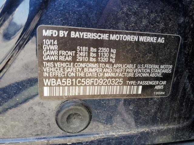 2015 BMW 535 I - WBA5B1C58FD920325
