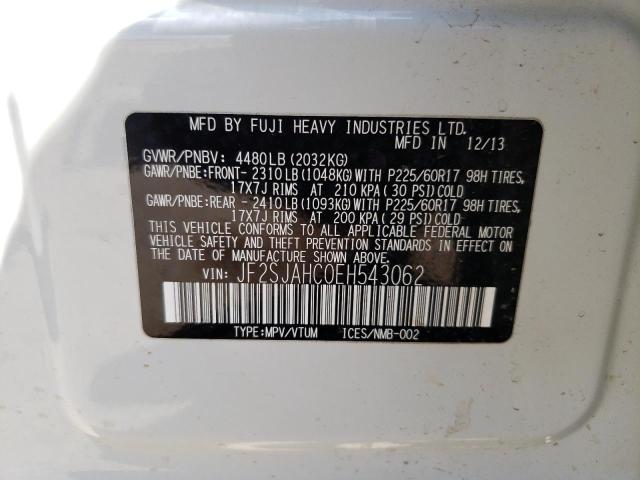 JF2SJAHC0EH543062 Subaru Forester 2.5i Limited