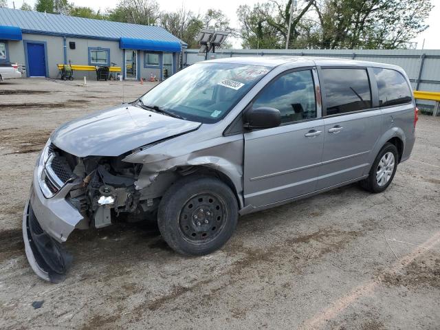 Salvage cars for sale from Copart Wichita, KS: 2015 Dodge Grand Caravan SE