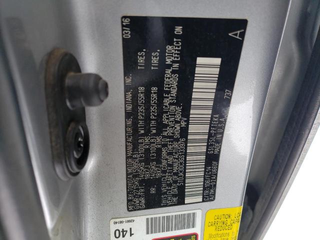 2016 TOYOTA SIENNA LE - 5TDJK3DC3GS133976