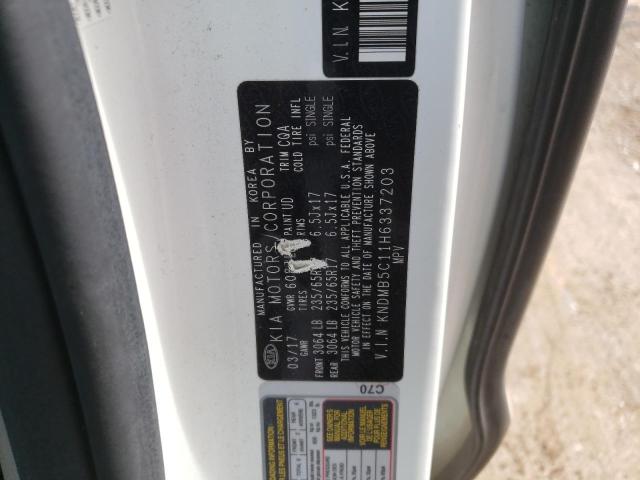 KNDMB5C11H6337203 KIA SEDONA LX