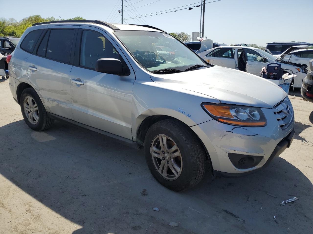 Lot #2855466692 2010 HYUNDAI SANTA FE G