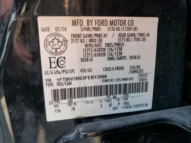 2015 FORD F350 SUPER - 1FT8W3B63FEB13568
