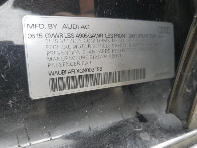 VIN WAUBFAFLXGN002198 2016 Audi A4, Premium S-Line no.13