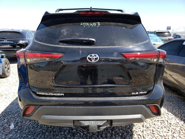 VIN 5TDHZRBH2NS594384 2022 Toyota Highlander, Xle no.6