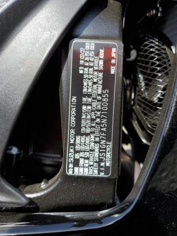 2022 SUZUKI GSX-R600 - JS1GN7FA5N7100855