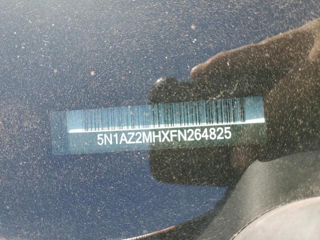 5N1AZ2MHXFN264825 Nissan MURANO S