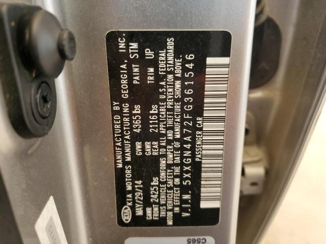 5XXGN4A72FG361546 KIA OPTIMA EX