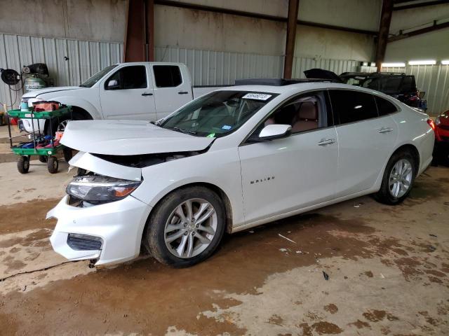 Vehiculos salvage en venta de Copart Longview, TX: 2018 Chevrolet Malibu Premier